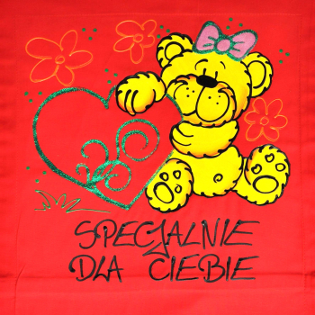 [Db80] Poduszka bawełniana Specjalnie dla Ciebie