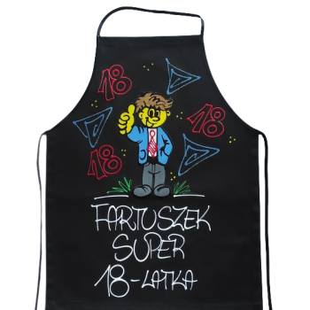 [Fb09-18] Fartuszek bawełniany  FARTUSZEK SUPER 18 latka