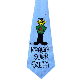 [Kb-45] Krawat bawełniany KRAWAT SUPER SZEFA