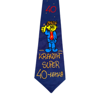 [Kb02-40] Krawat bawełniany KRAWAT SUPER 40 latka