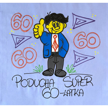 [Db16-60] Poduszka bawełniana Poducha Super 60 latka