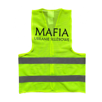 [Km15] Kamizelka odblaskowa MAFIA UBRANIE SŁUŻBOWE