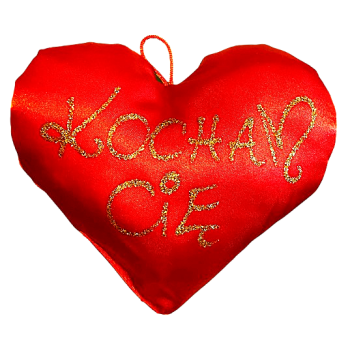 [SMc04] Poduszka serce małe KOCHAM CIĘ